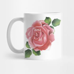 floral print rose Mug